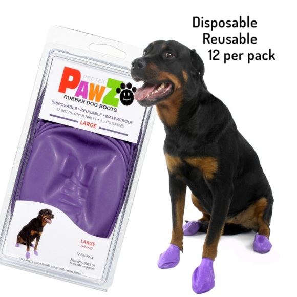 PAWZ Dog 3 Items For 25 New In Box Pawz 2 Rubber Dog Boots Poshmark